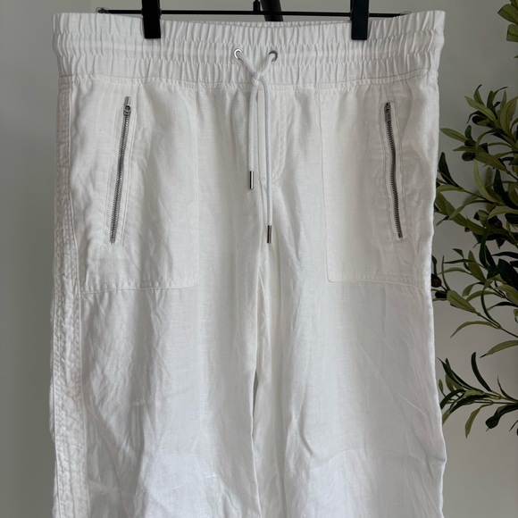 • [Athleta] Cabo Linen Pant • - Picture 4 of 12